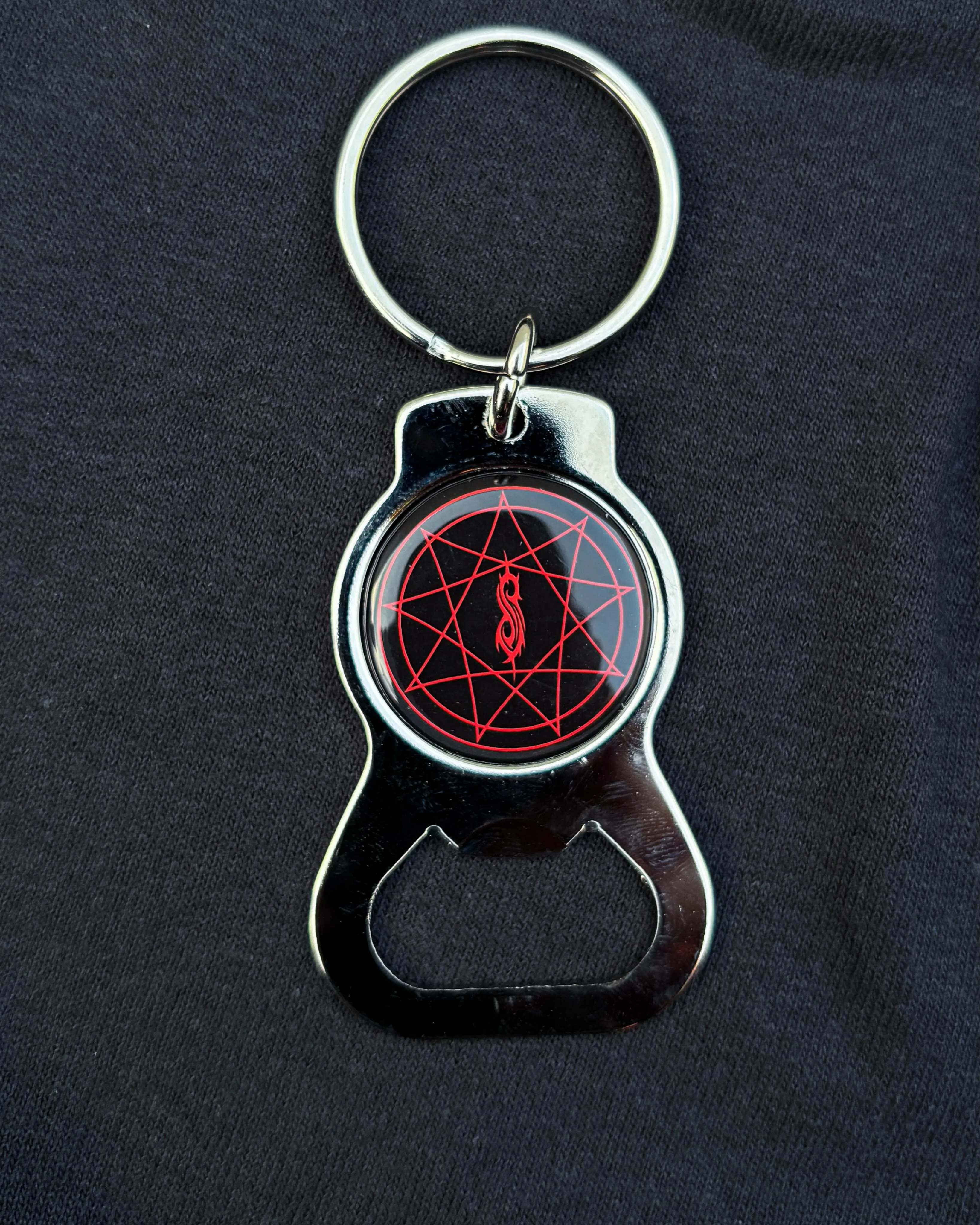 Slipknot - Star Key Chain Bottle Opener Keychain