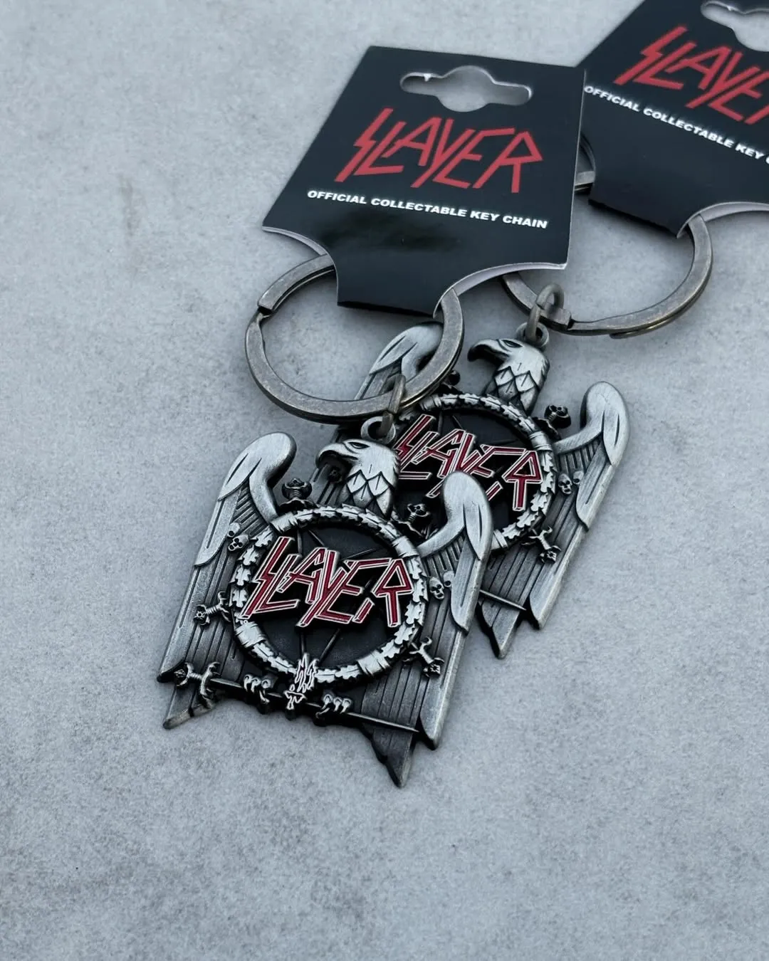 Slayer - Silver Eagle v2 Keychain