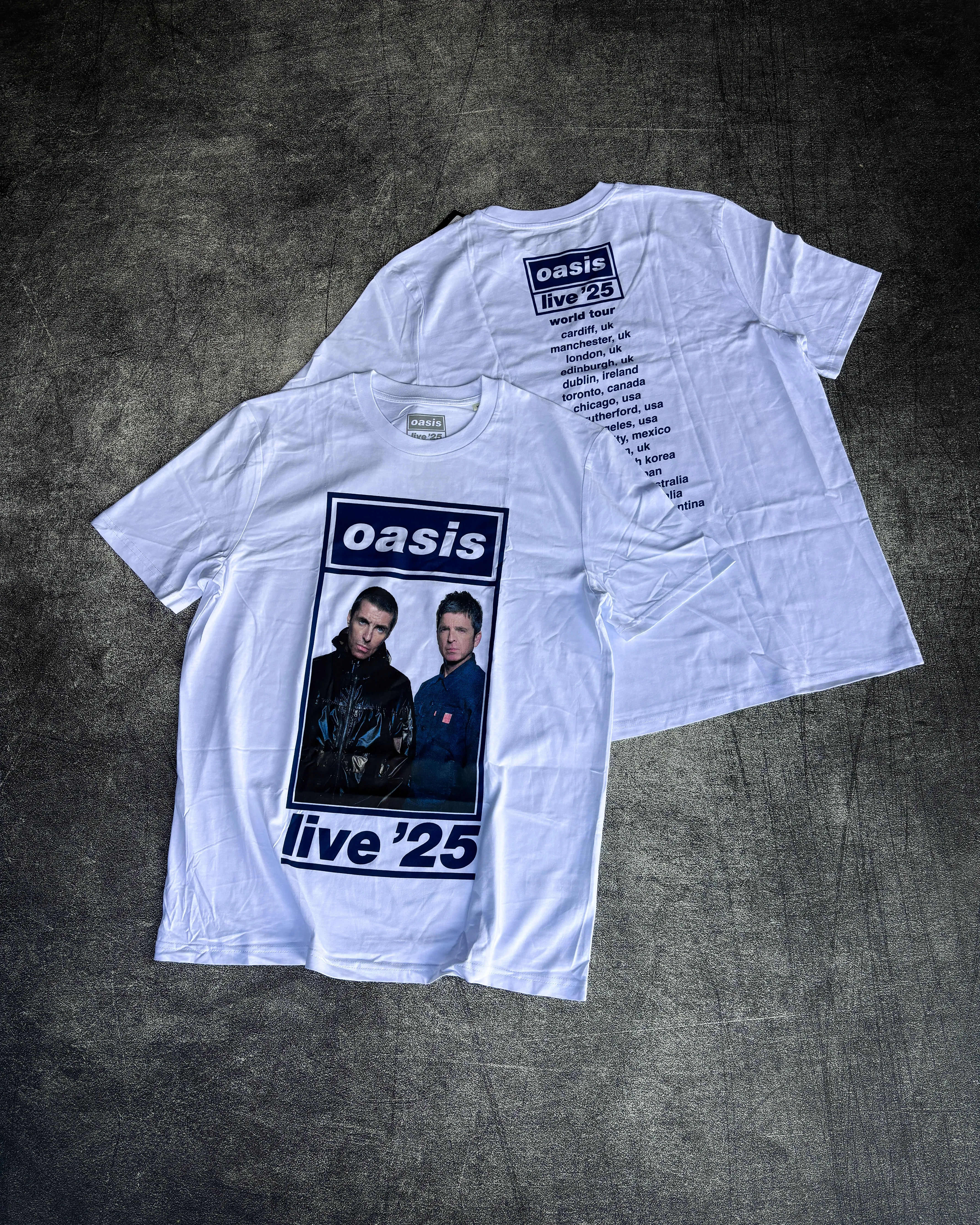 Oasis - Colour Photo Live 25 World Tour