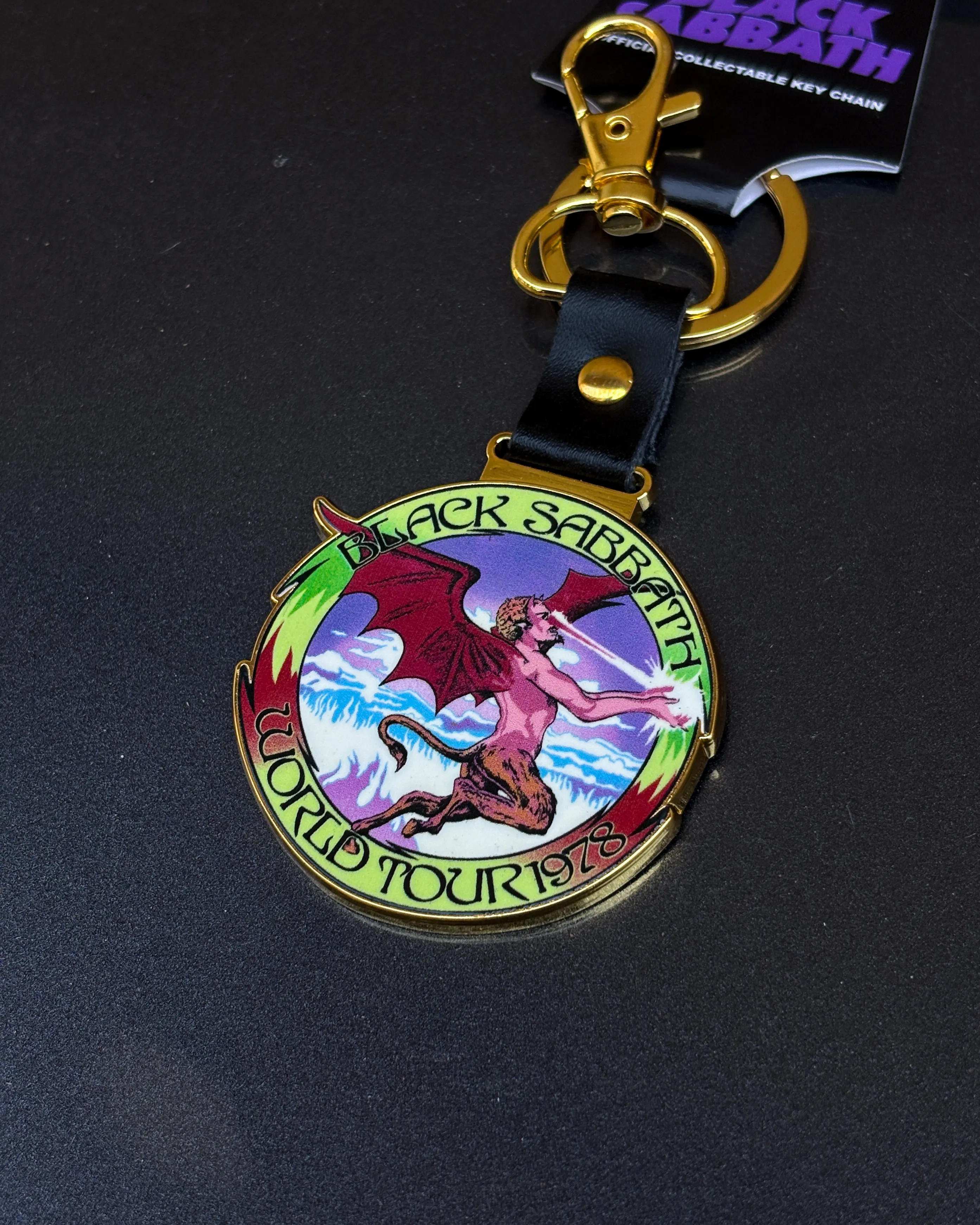 Black Sabbath - World Tour 1978 Keychain