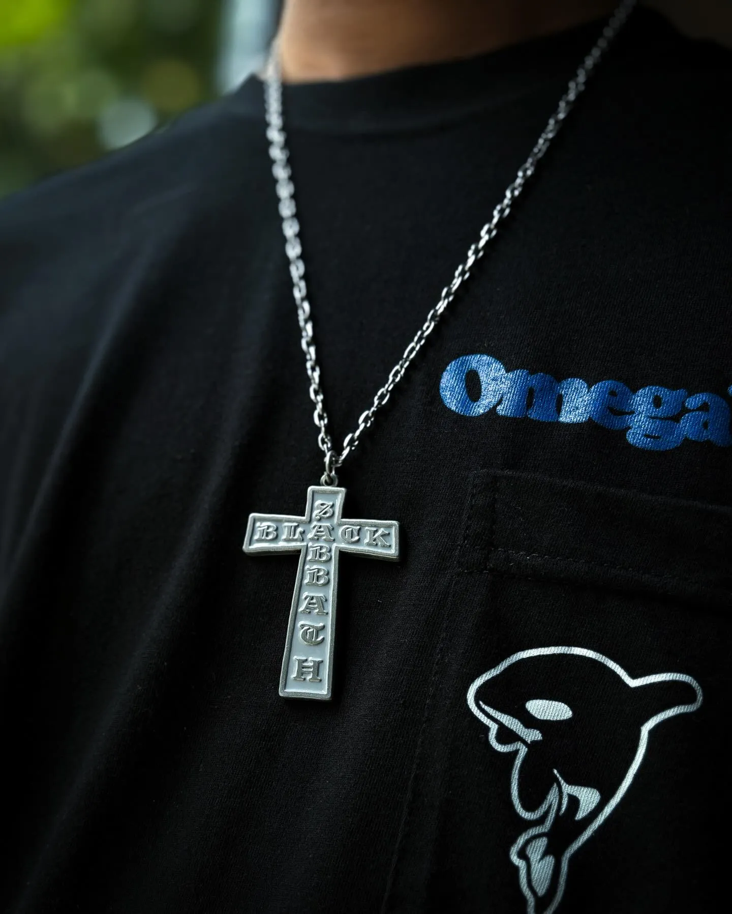 Black Sabbath - Cross Keychain