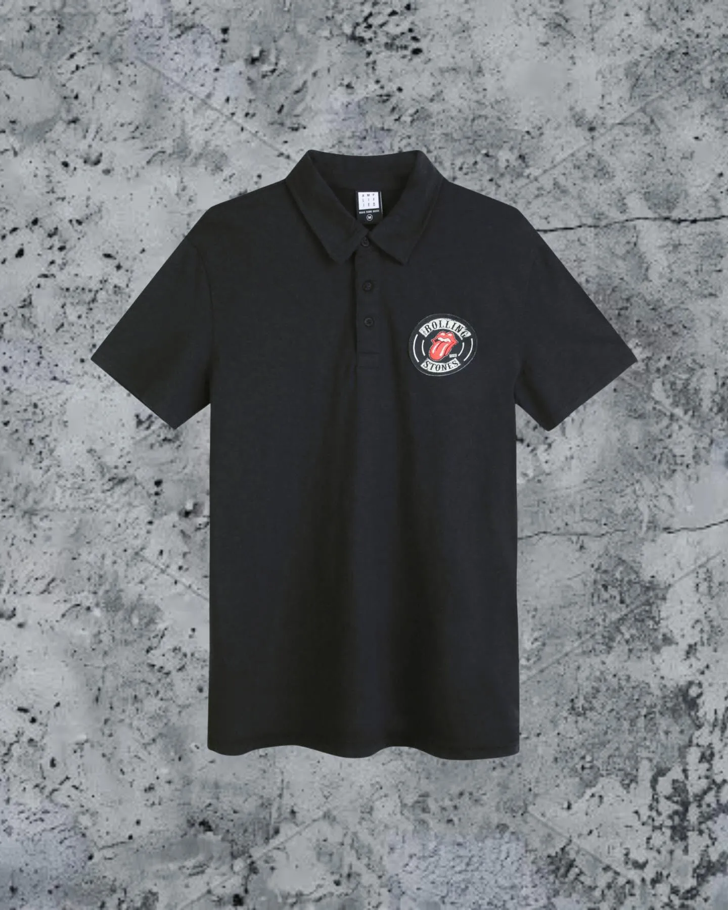 The Rolling Stones - Washed Slub Polo