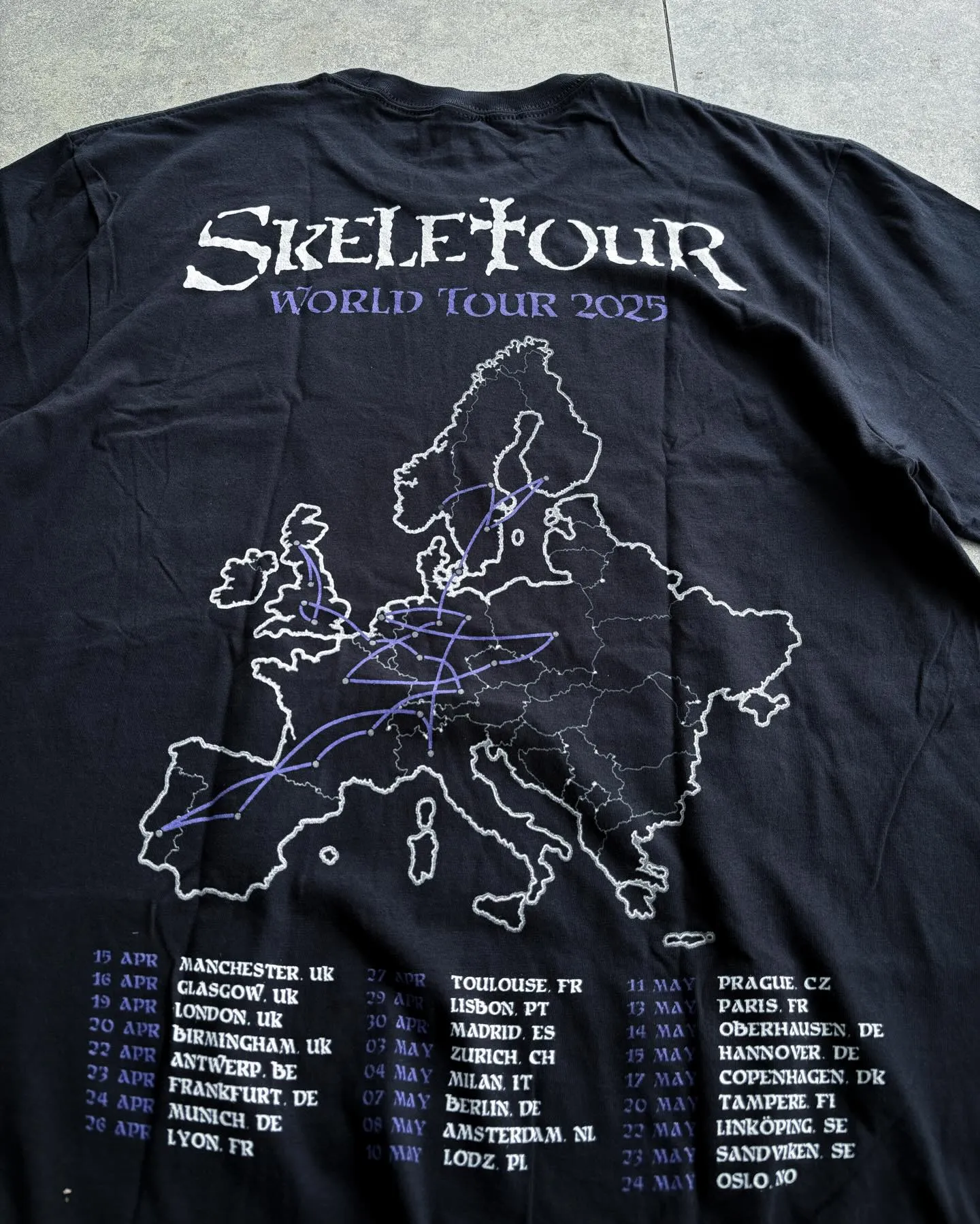 Ghost - Skeleta Album Cover 25 Tour