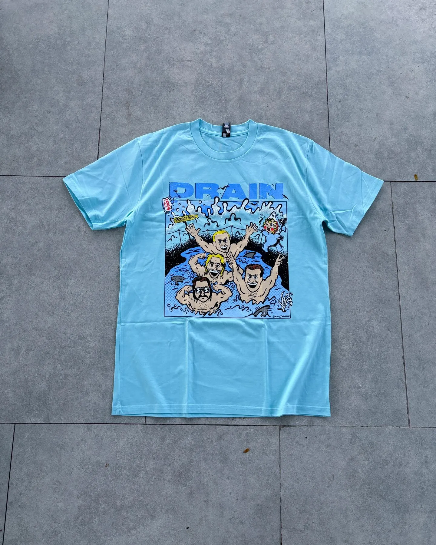 Drain - 2023 Tour tshirt (Biru)