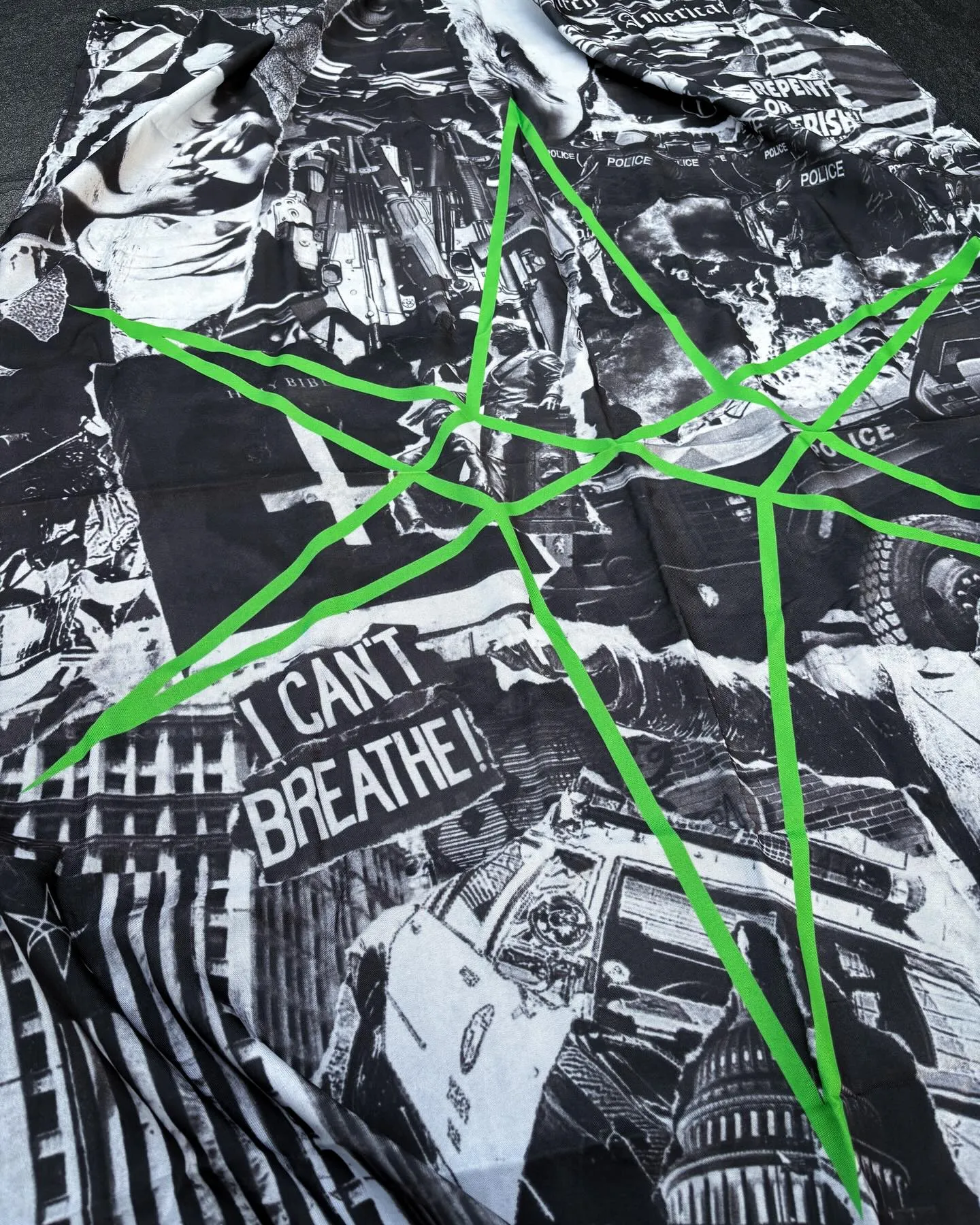 Bring Me The Horizon - Collage Hex Flag