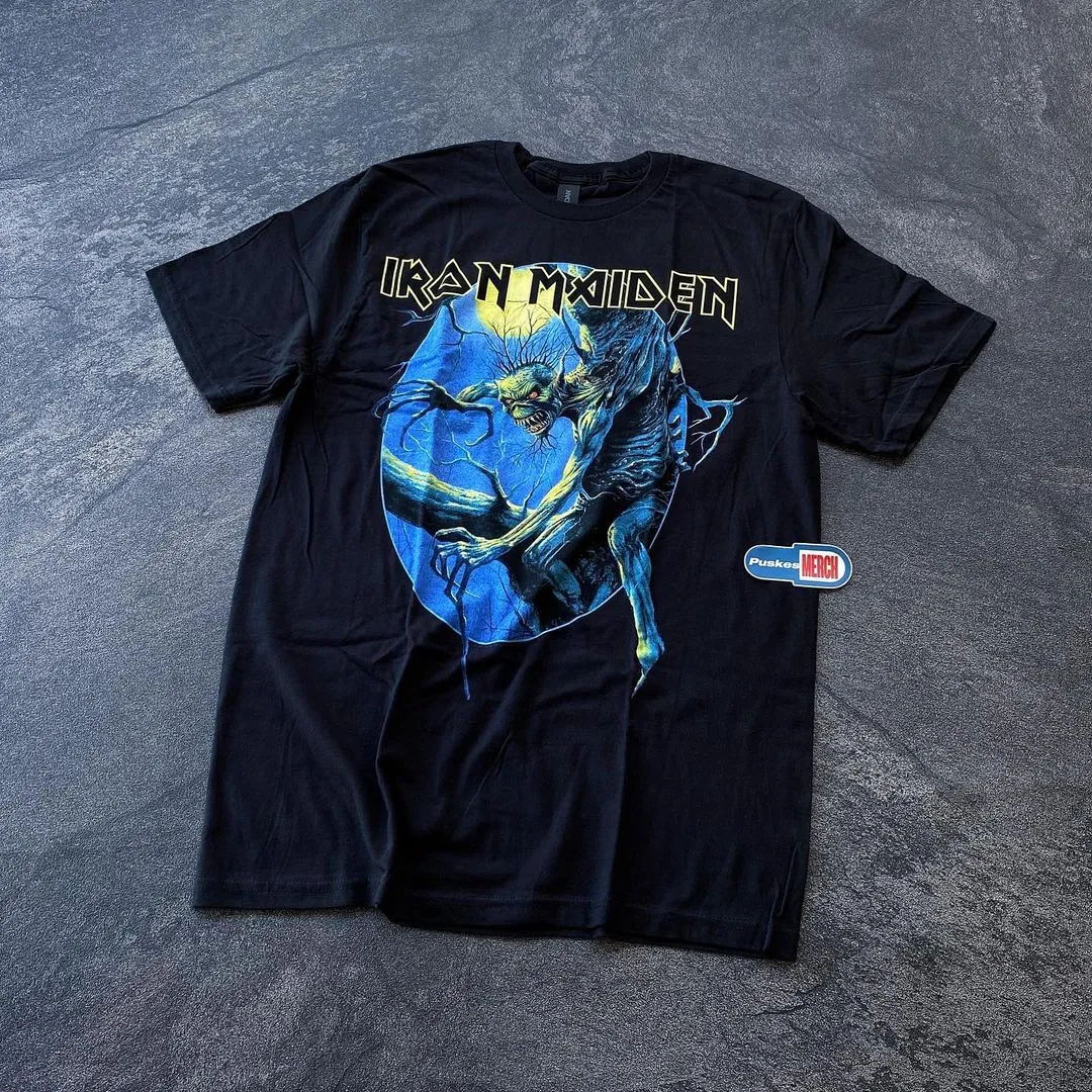 Iron Maiden - Fear of the Dark Oval Eddie Moon