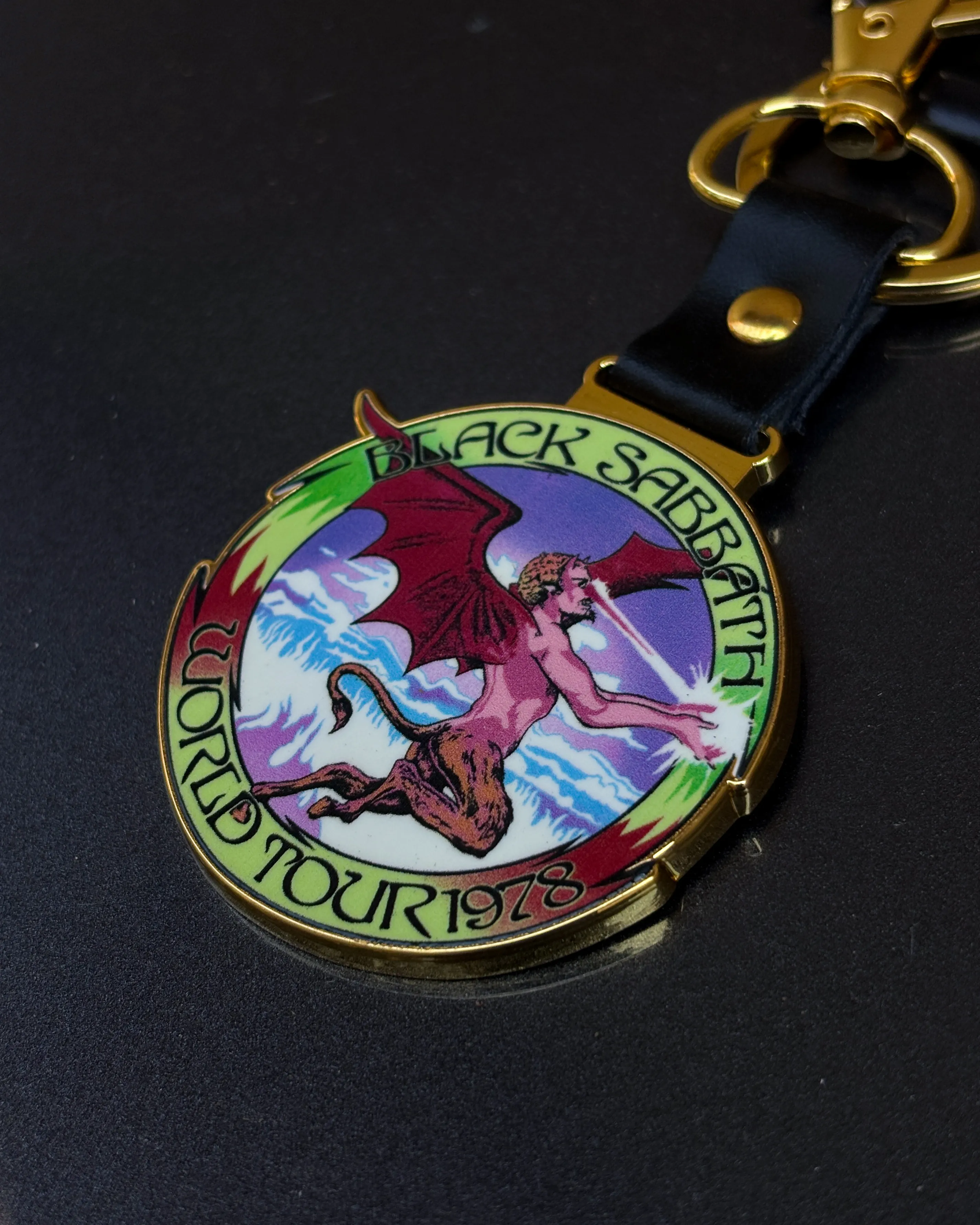 Black Sabbath - World Tour 1978 Keychain