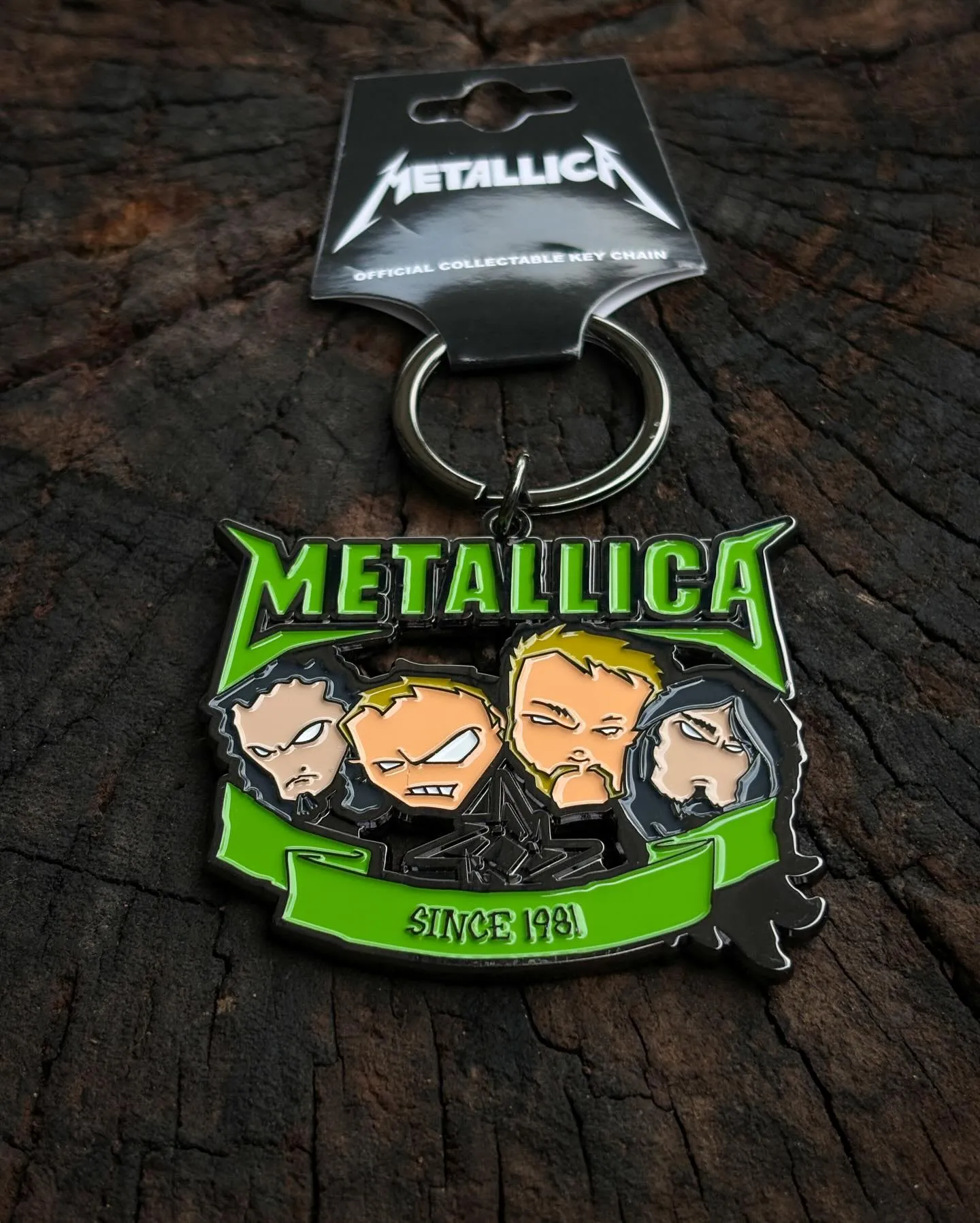 Metallica - Since 1981 Heads Keychain