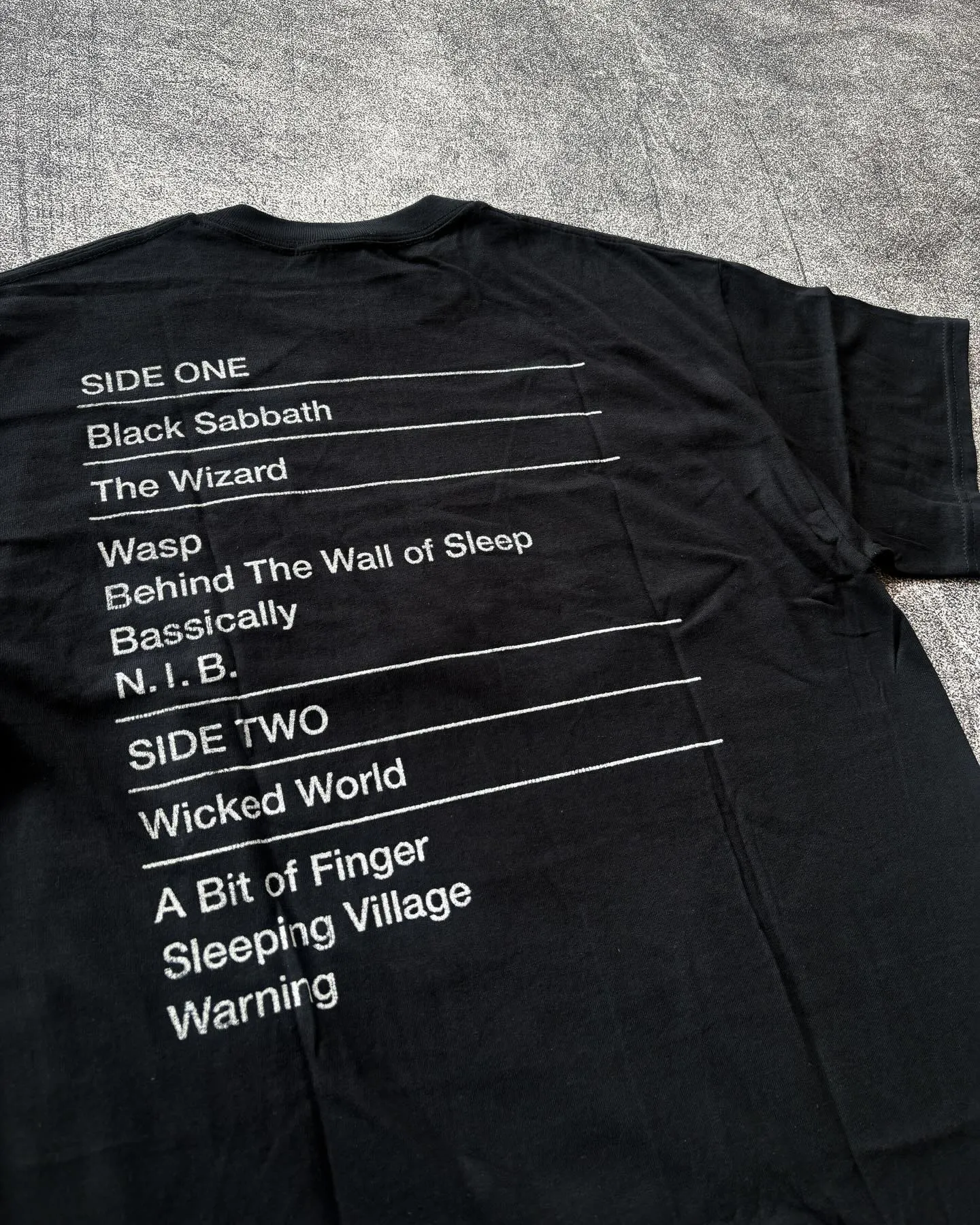 Black Sabbath - ⁠Black Sabbath Tracklist