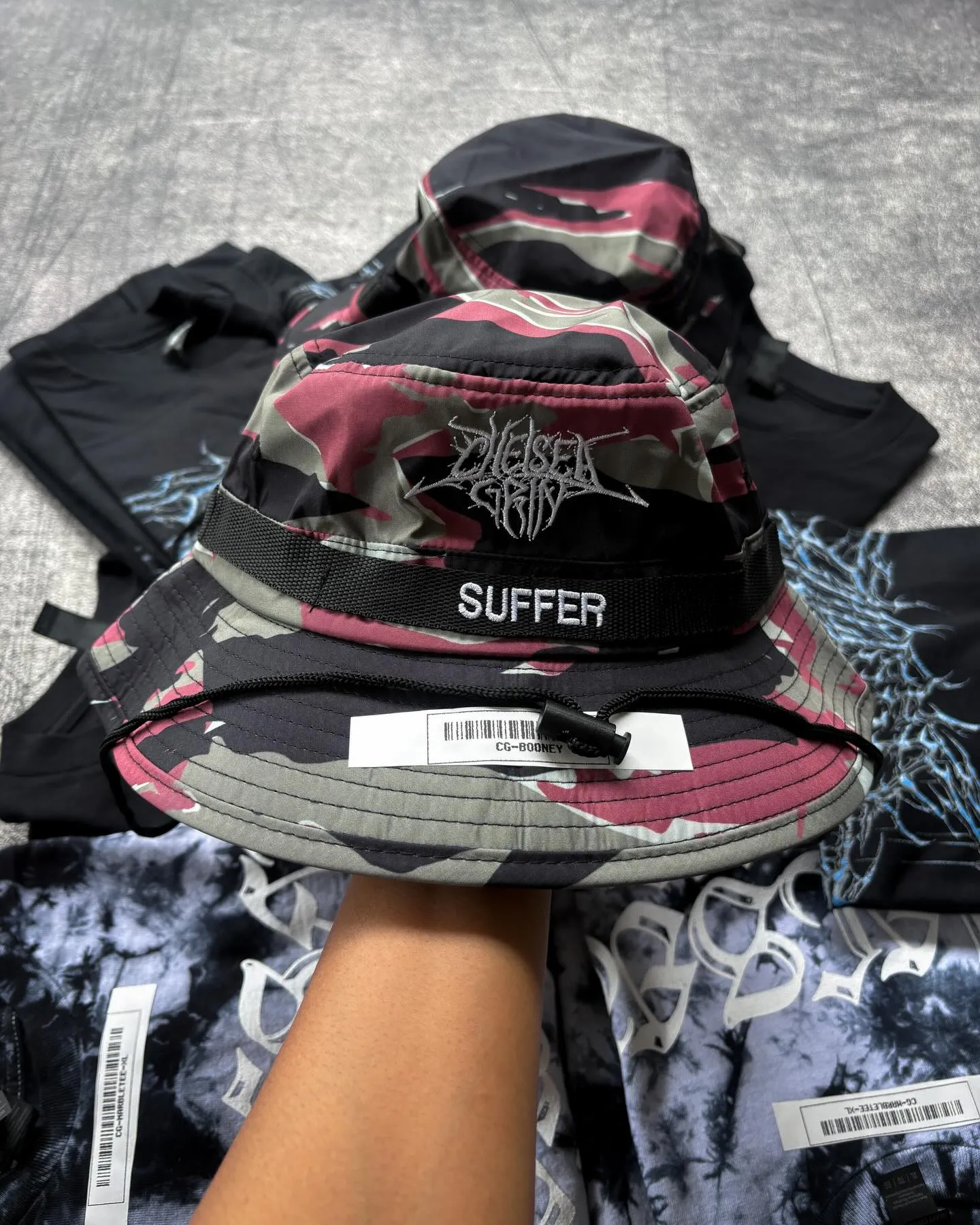 Chelsea Grin - Tiger Camo Booney Hat