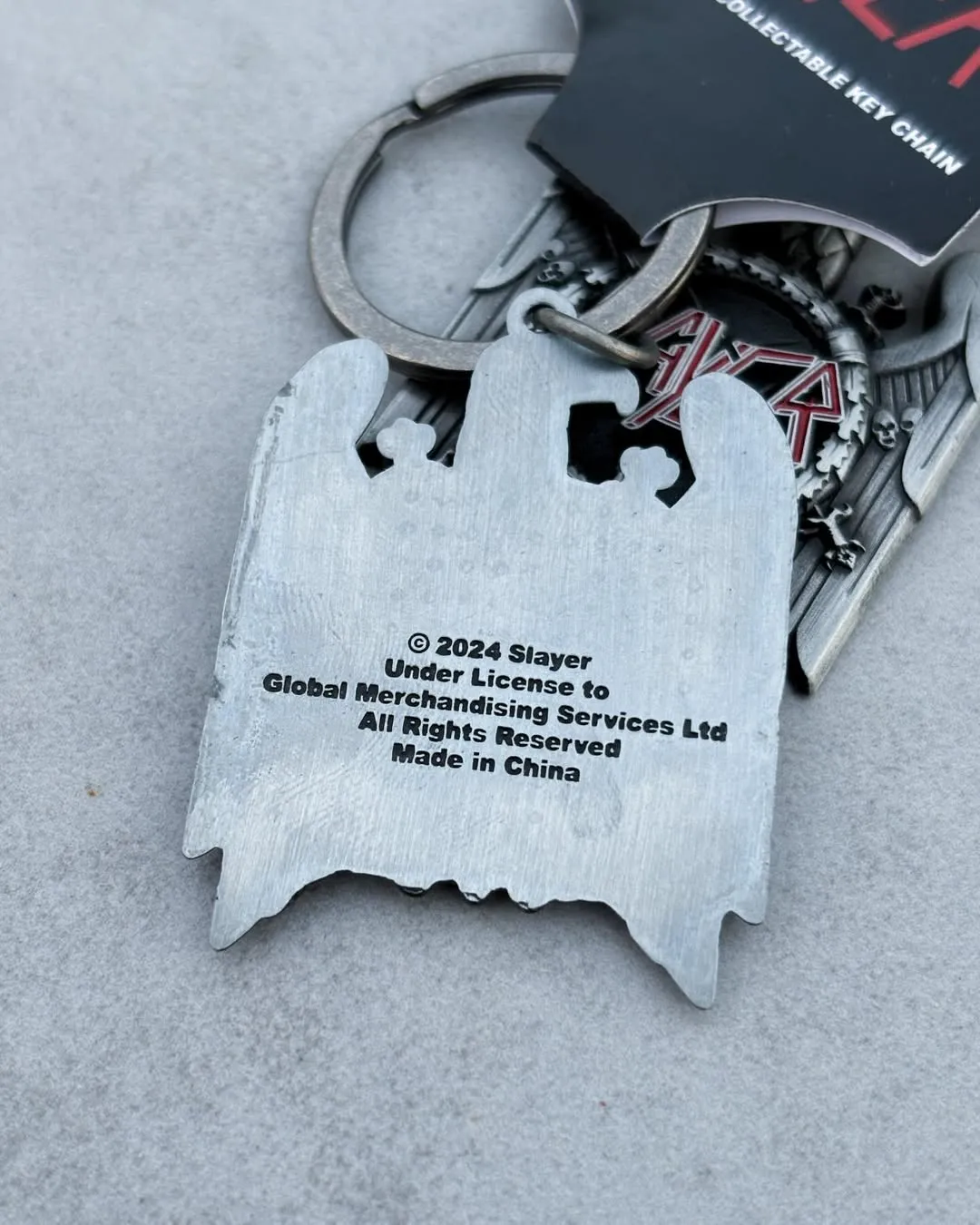 Slayer - Silver Eagle v2 Keychain