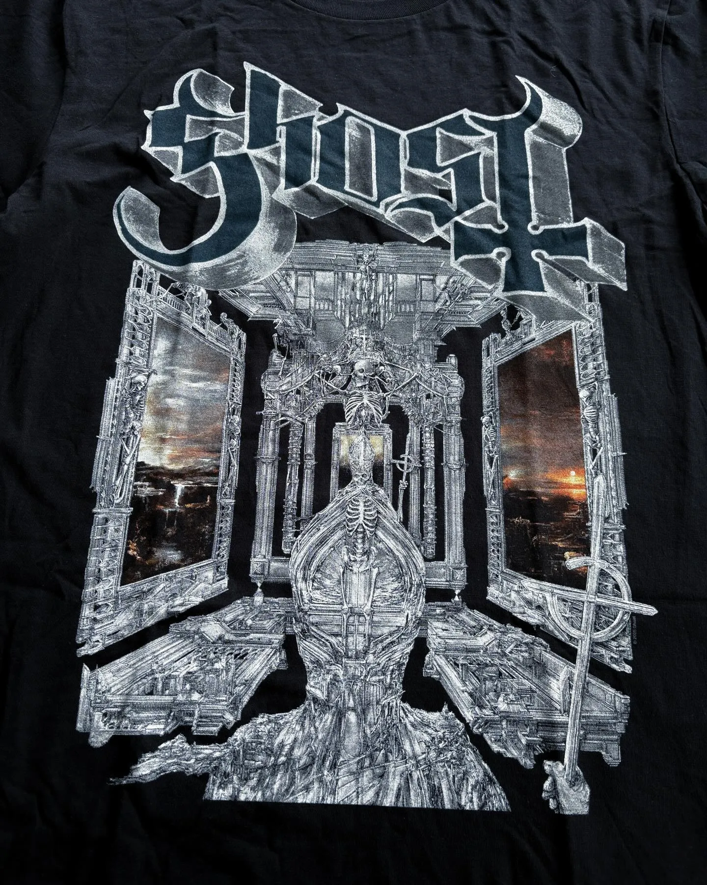 Ghost - Skeleta Album Cover 25 Tour