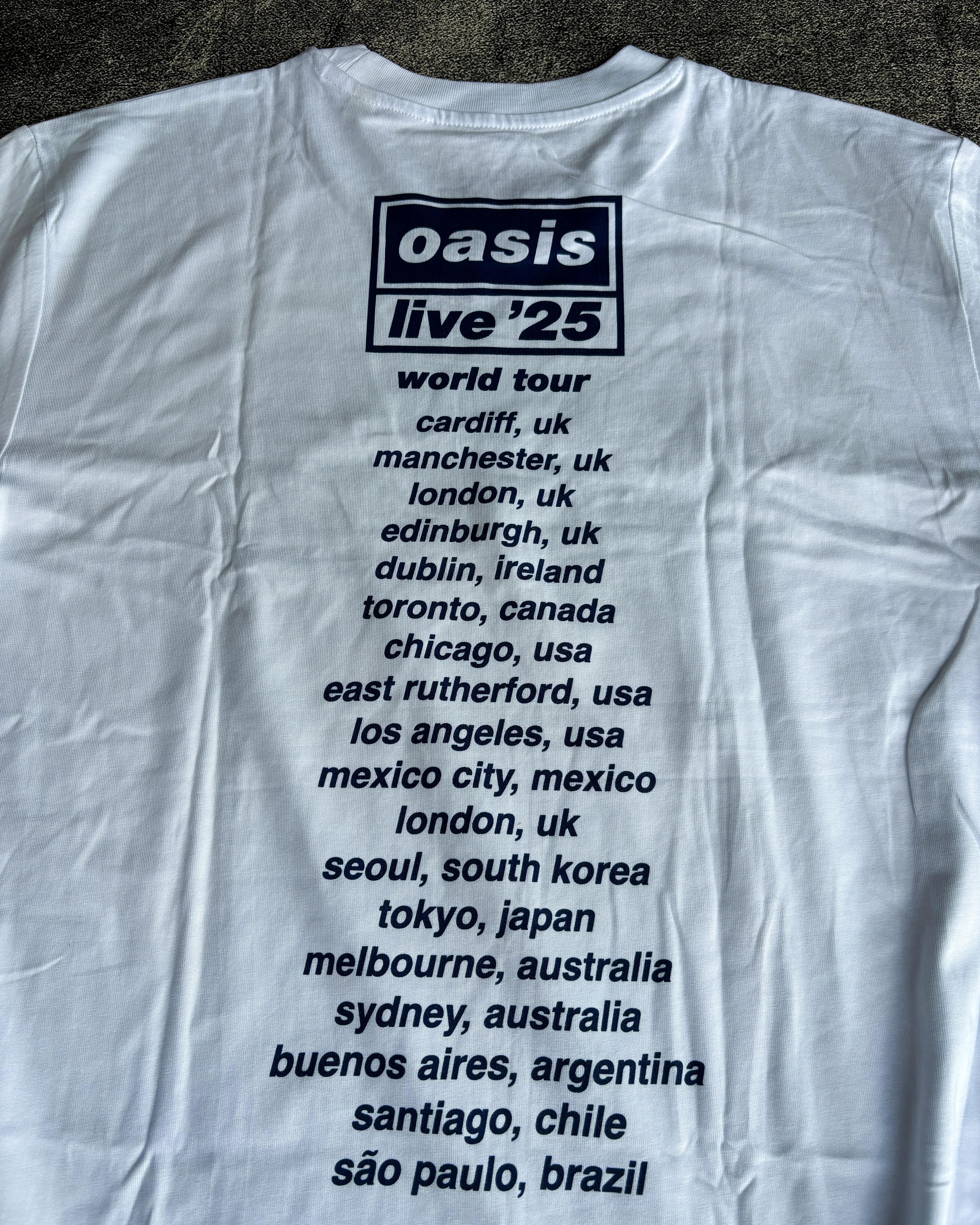 Oasis - Colour Photo Live 25 World Tour