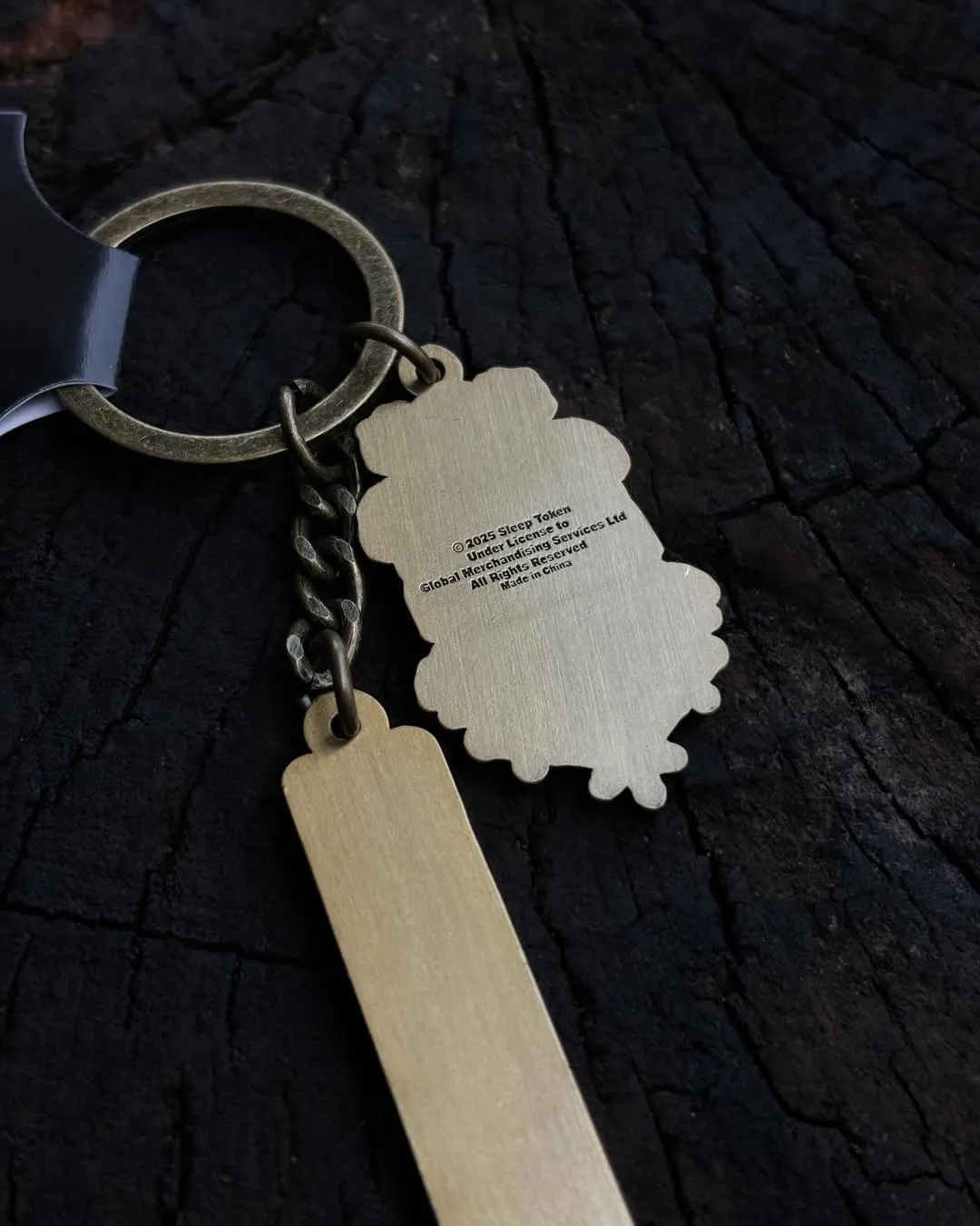Sleep Token - Even In Arcadia Logo Damocles Charm Keychain