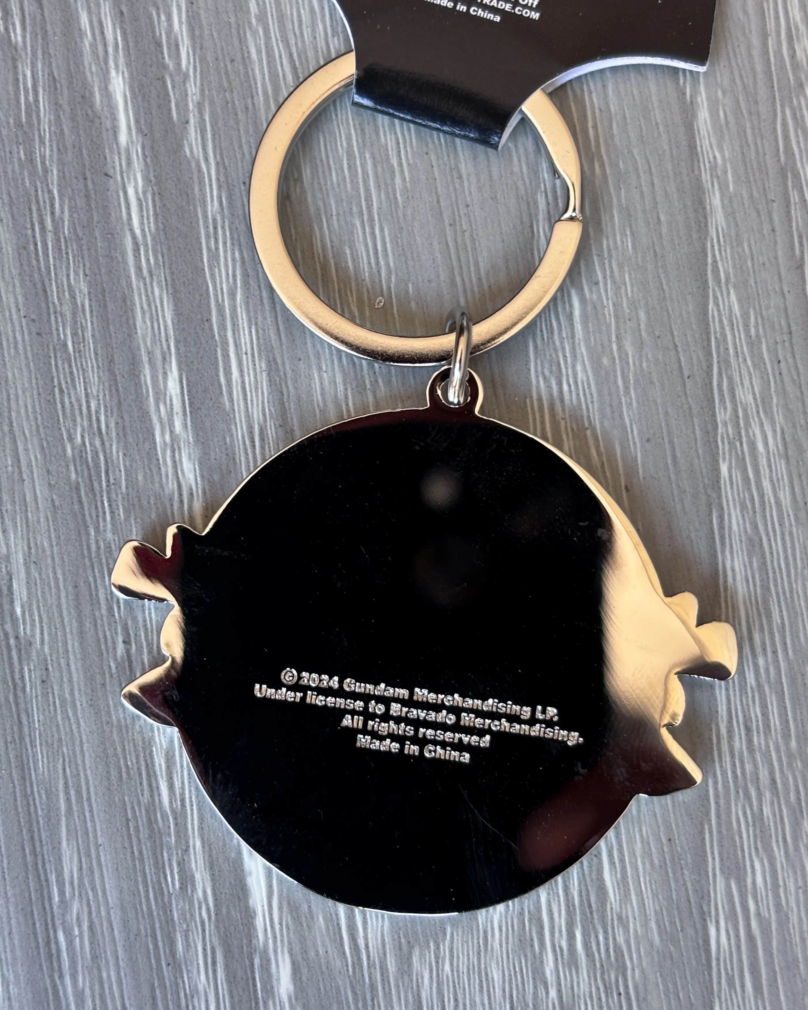 Guns N Roses - Silver Circle Logo Keychain