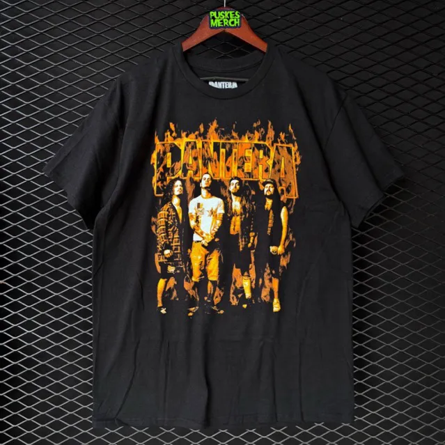 Pantera Flames - Band Photo Frt