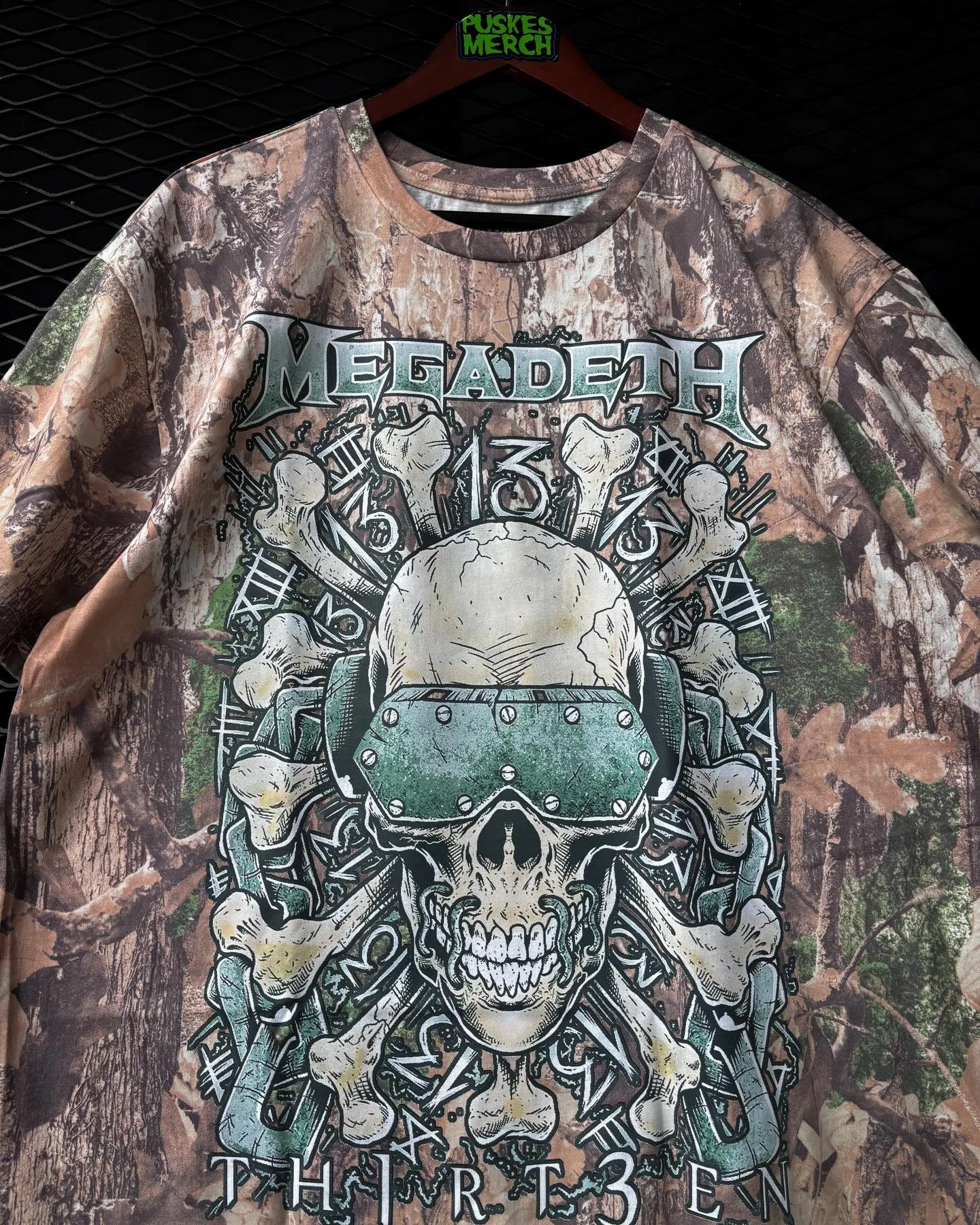 Megadeth - Th1Rt3En Camo