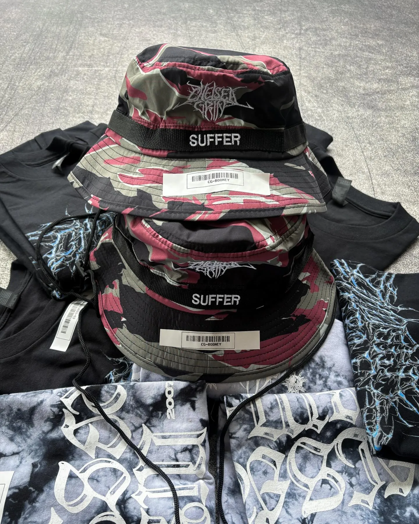 Chelsea Grin - Tiger Camo Booney Hat
