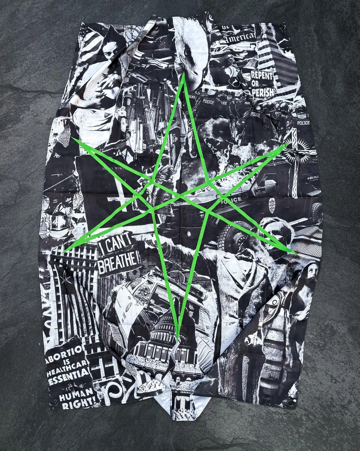 Bring Me The Horizon - Collage Hex Flag
