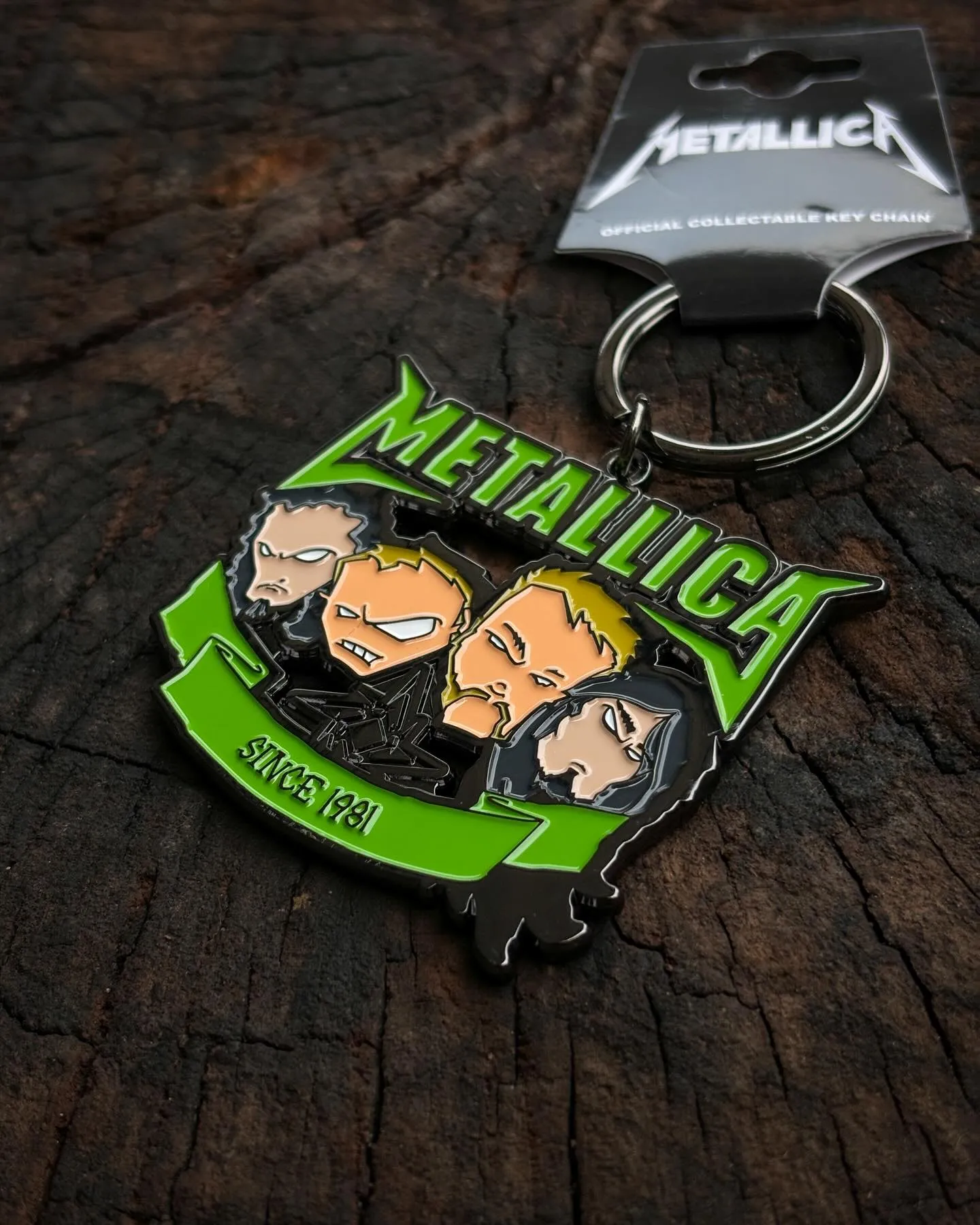 Metallica - Since 1981 Heads Keychain