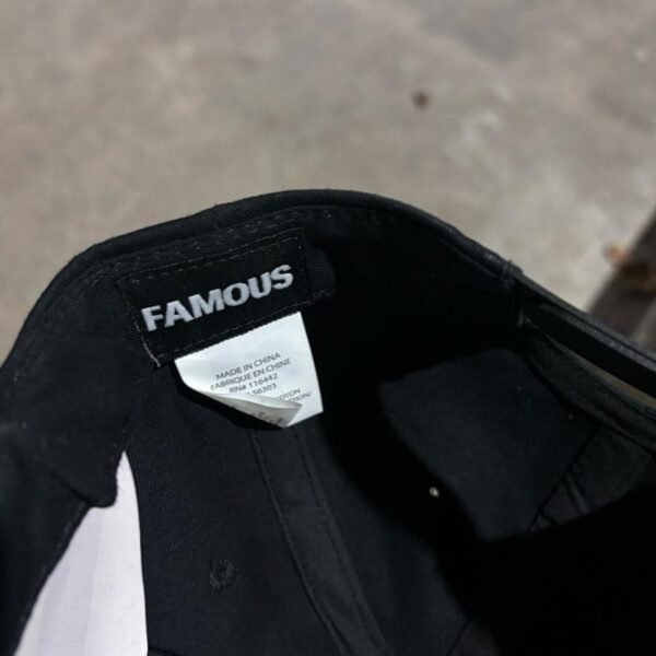 famous stars & starps boh black snapback