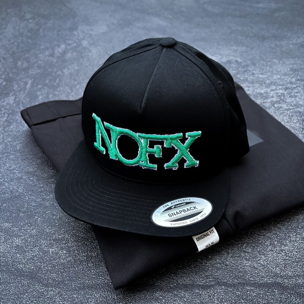 official nofx black/green logo snapback