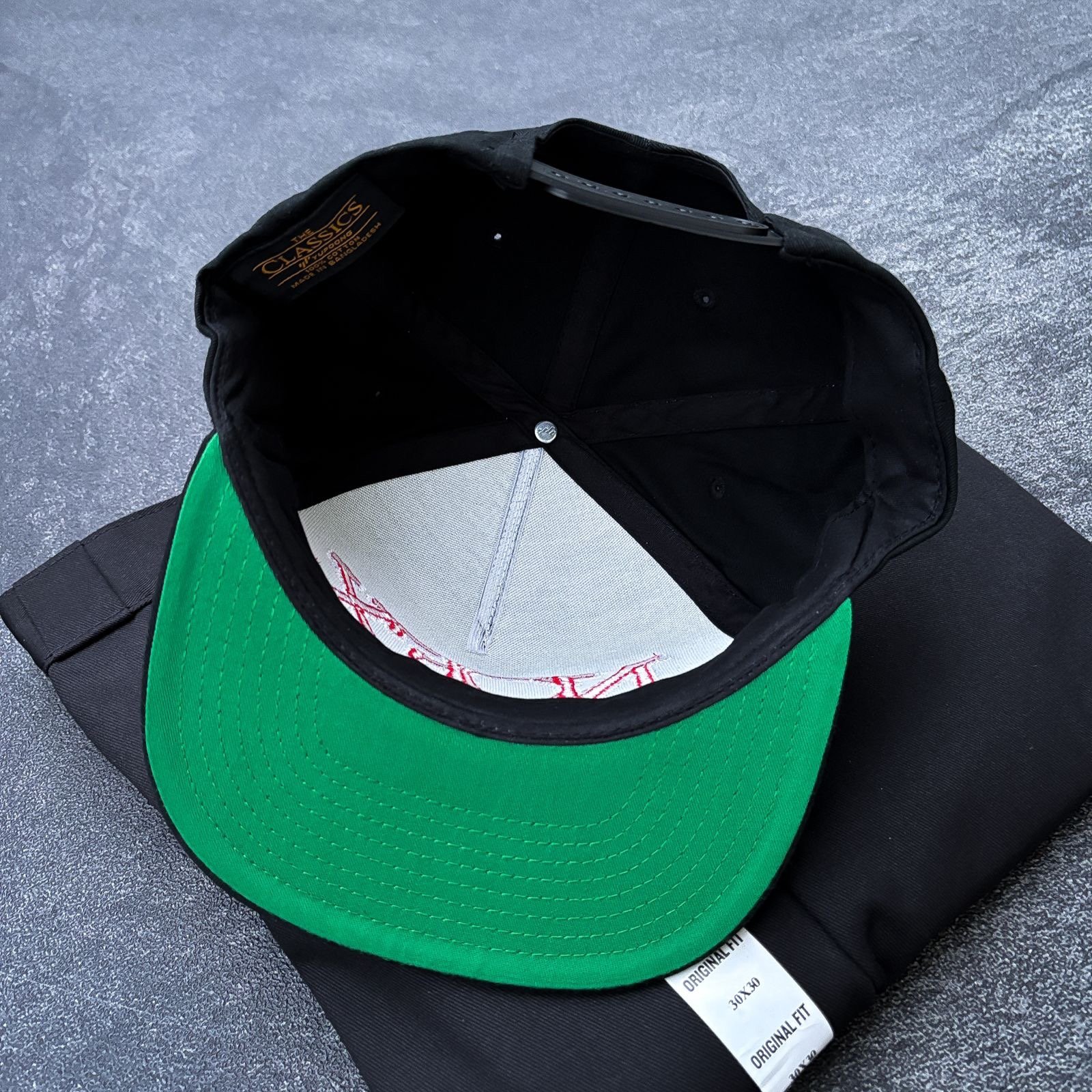 nofx black/red logo snapback