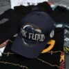 pink floyd dsotm album distress navy baseball cap