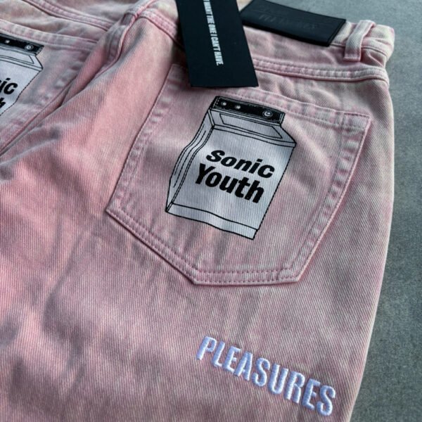 pleasures x sonic youth washing machine denim