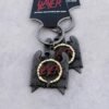 slayer silver eagle keychain