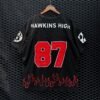 stranger things hellfire club football jersey