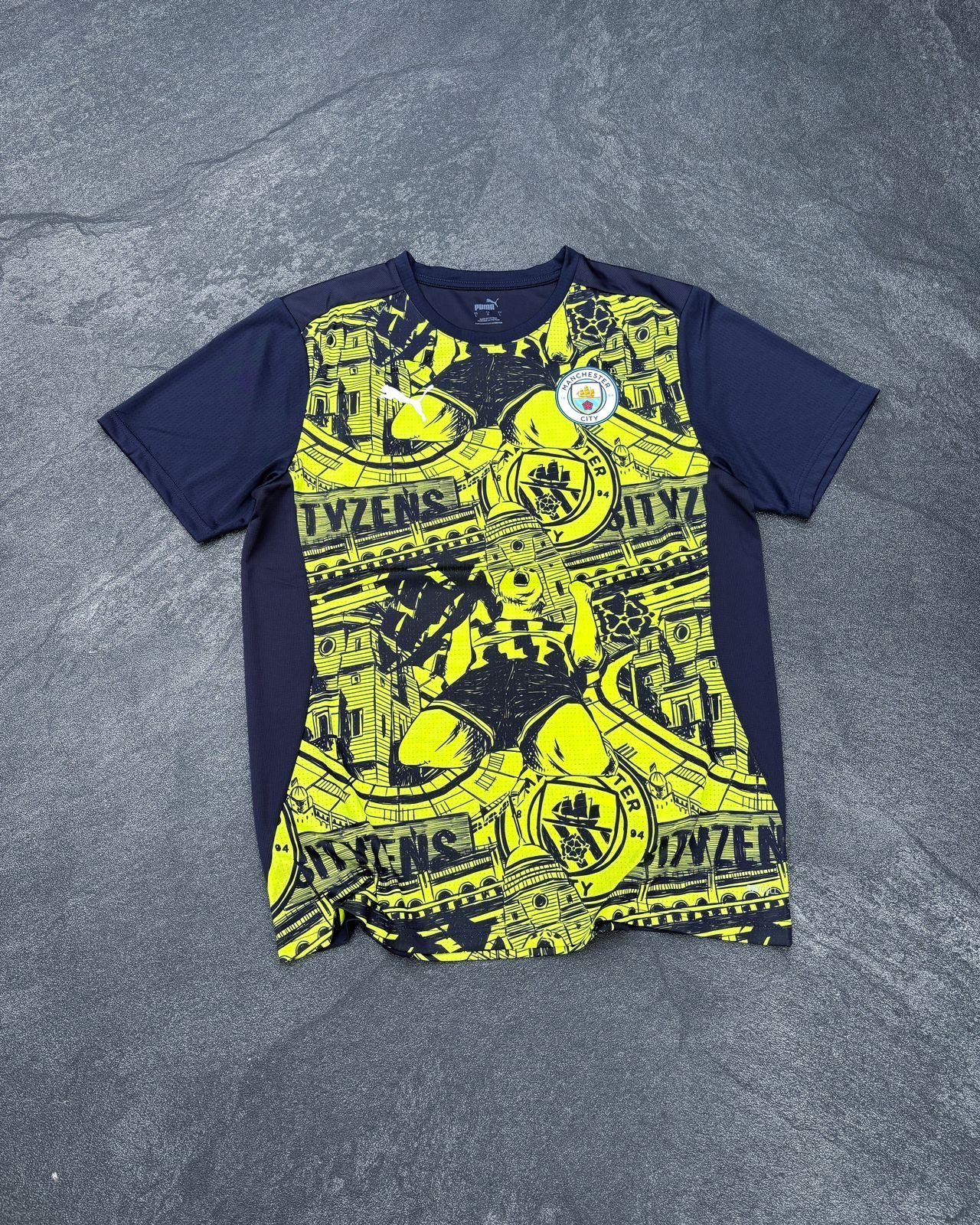 manchester city pre match jersey (definitely city ii)