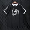 9.korn logo ringer tee