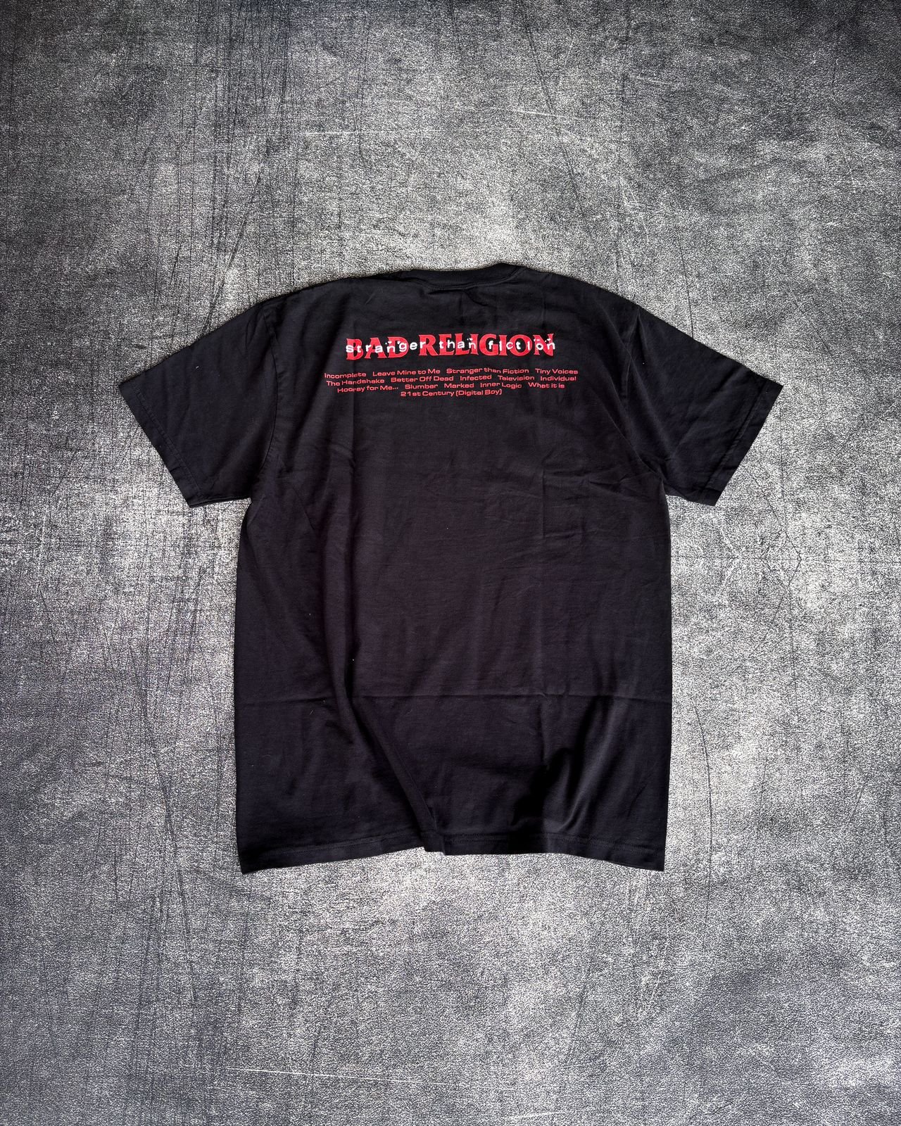 bad religion stranger than fiction collage track list b