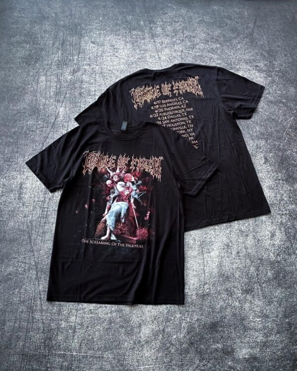 cradle of filth the screaming of the valkyries 2025 tour