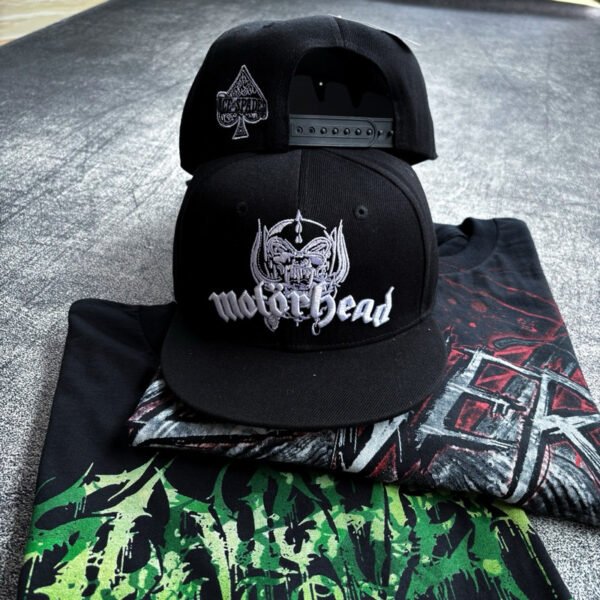 motorhead snapback cap logo