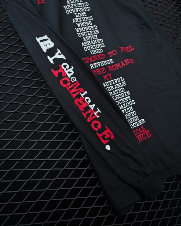 my chemical romance three cheers for sweet revenge i'm not okay long sleeve ls