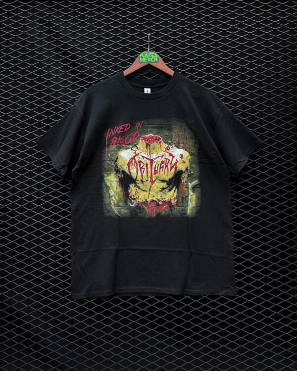 obituary inked in blood