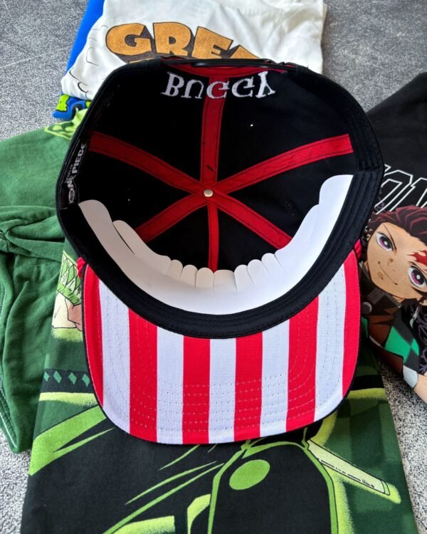 one piece buggy jolly roger snapback hat t