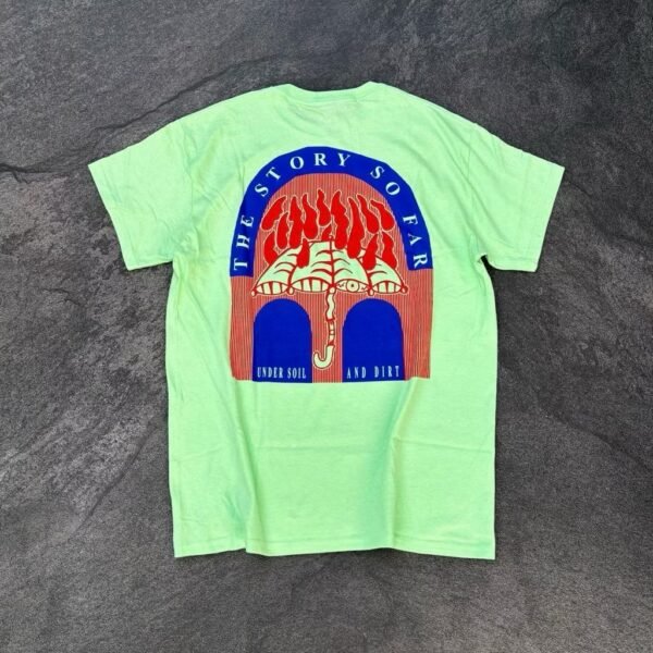 ⁠the story so far umbrella/arch mint green